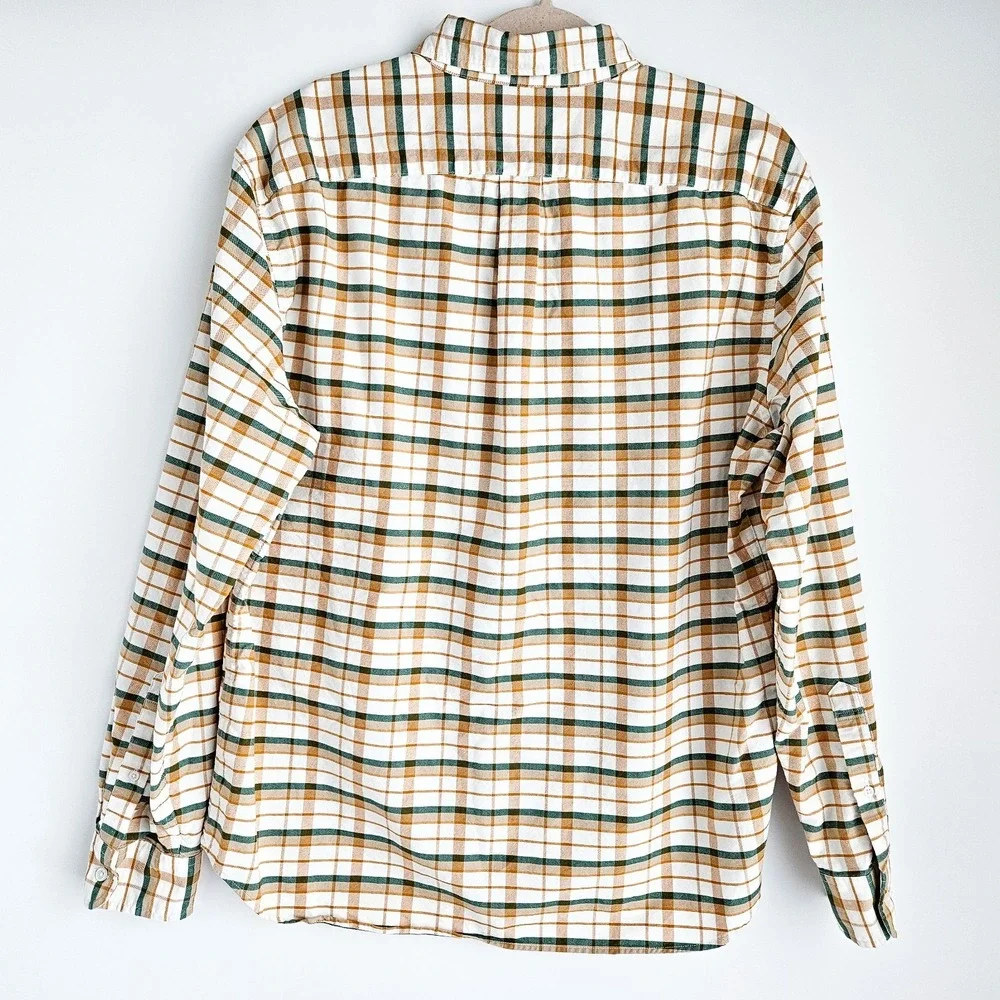 J Crew Lot Of 4 Button Down Long Sleeve Shirts Mens XL Slim & Classic Checkered - Picture 5 of 13